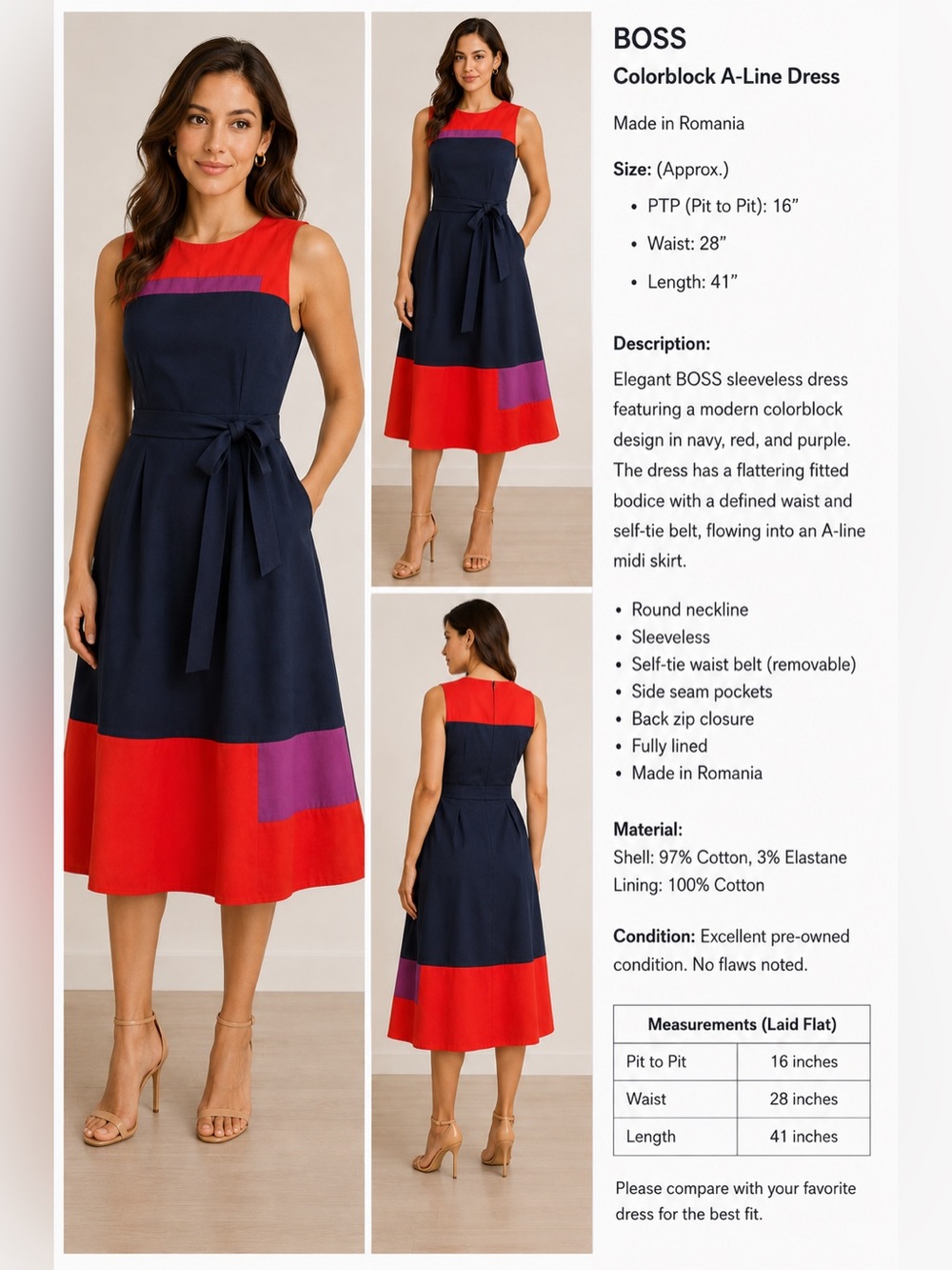 Boss Dress Size 2